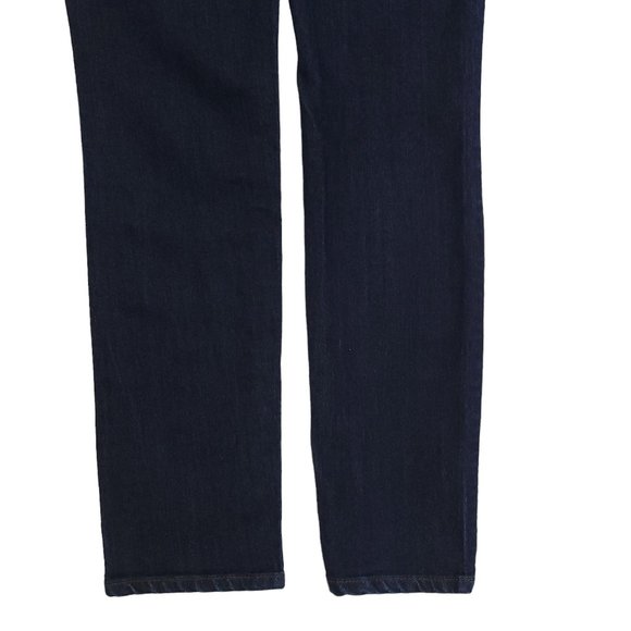 Ann Taylor Loft Curvy Skinny Denim Jeans Size 26 / 2 Low Rise Dark Wash - Picture 11 of 11